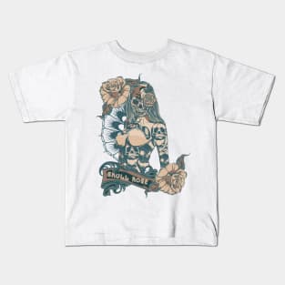 Skull Rose Kids T-Shirt